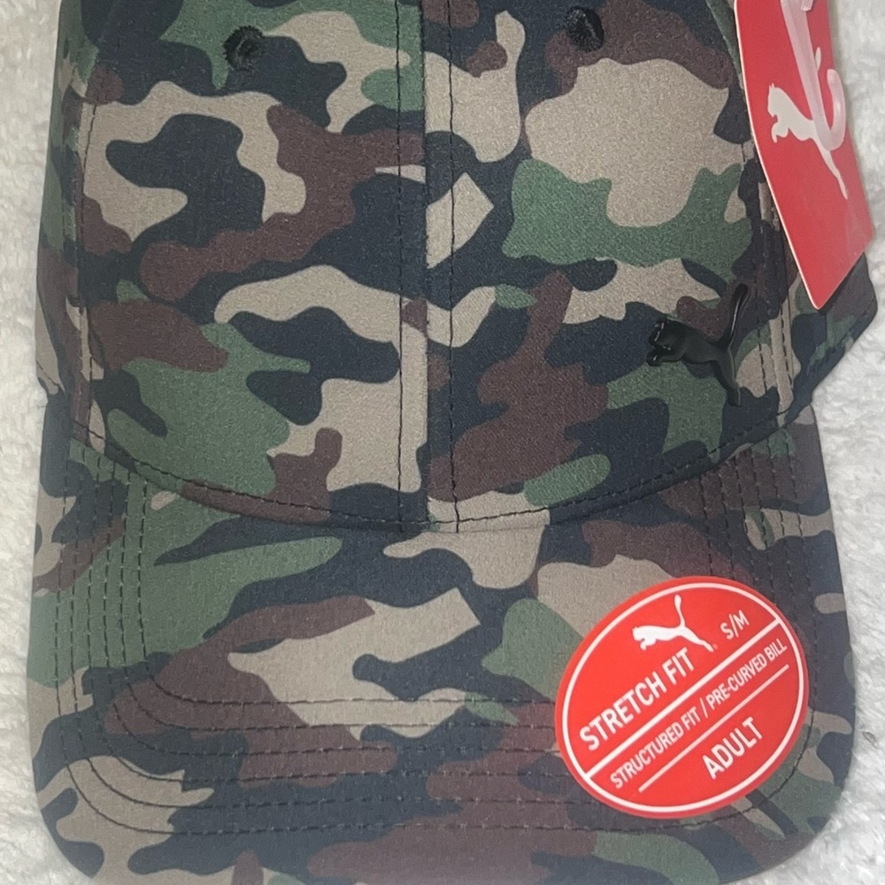 Puma Camo fitted hat S/M
